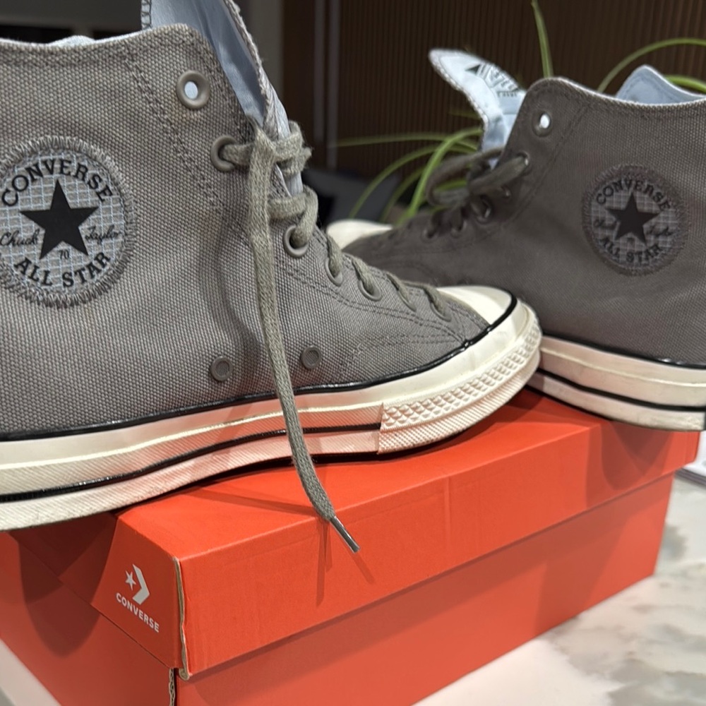 Converse All Star Gray High Tops